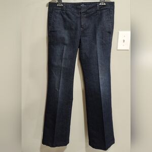 ANN TAYLOR LOFT Women’s  Modern Flare Jeans Size 2 Blue Denim
